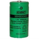Batteria ricaricabile Ni-Mh tipo "D"