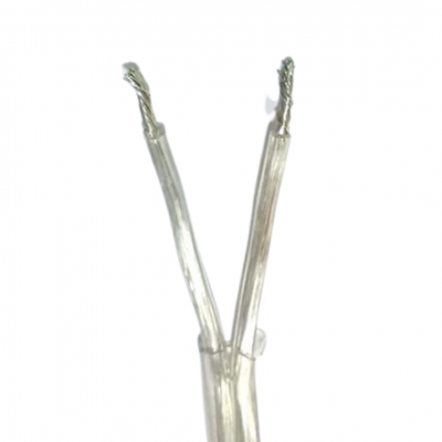 Cavo illuminotecnica 2X0.75 trasp.
