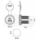 Carica batterie 5V USB A 2,1A