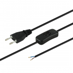 Cavo rete 2x0,75 con interruttore