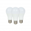 3 lampadine goccia Led 15W E27 3000K